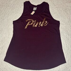 NWT Victoria's Secret PINK Bling Tank Top